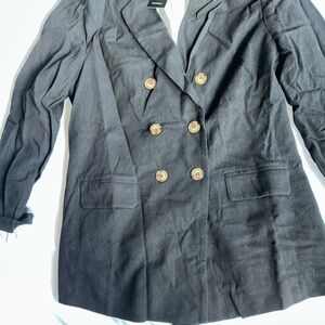 BLUE B COLLECTION BLACK BLAZER